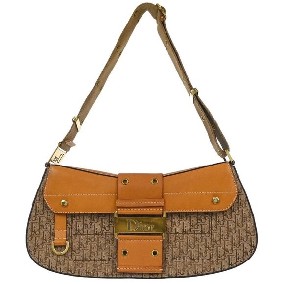 DIOR Handbags - Christian Dior Brown Street Chic Columbus Shoulder Bag MA-0012 136311